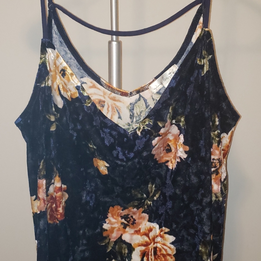 Nine Britton Chloe Velvet Tank